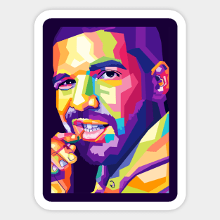 Drake Wpap Pop Art Sticker